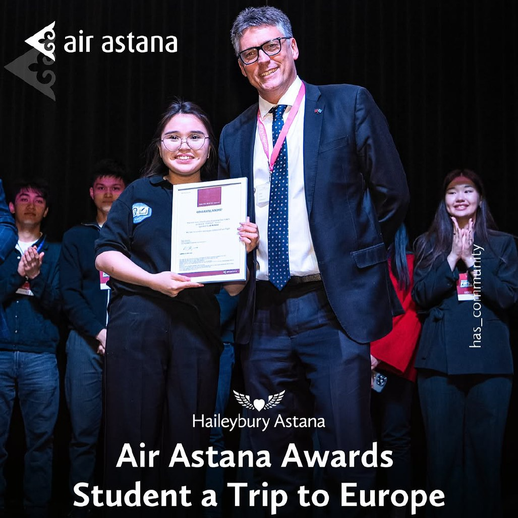 Air Astana Awards Student a Trip to Europe